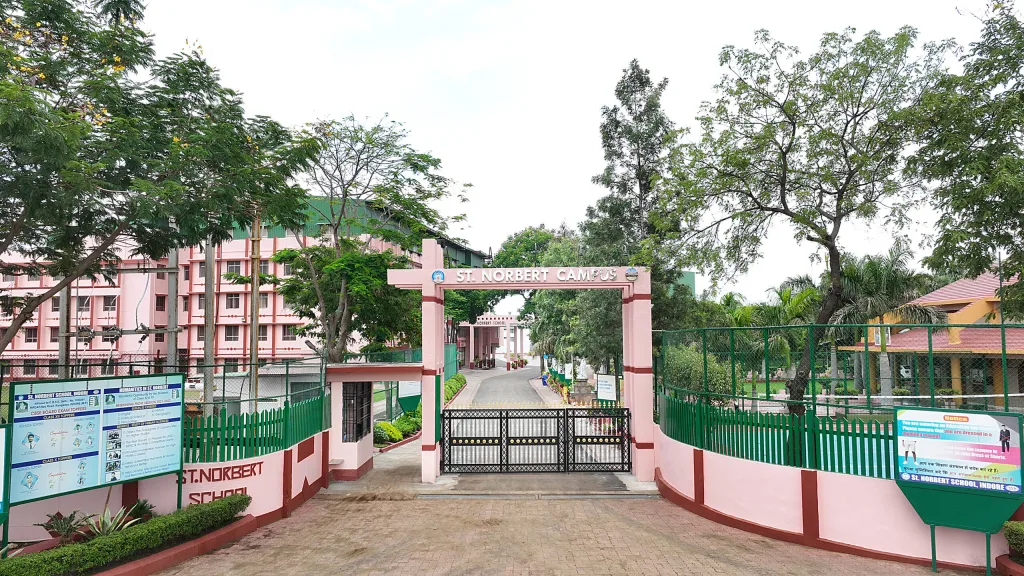 The school gate